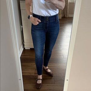 Apt 9 Women's Dark Wash Blue Skinny Jeans